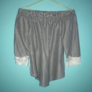 Off the shoulder top